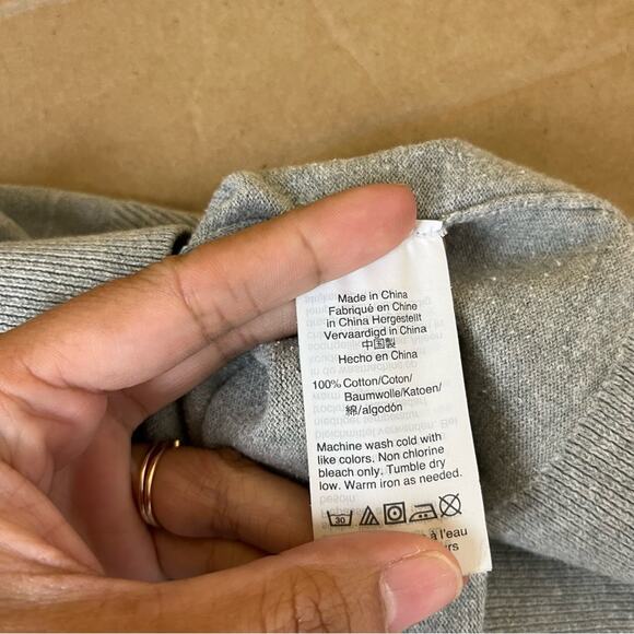 J. Crew Crew Neck Knit Tank in Grey - Picture 9 of 9